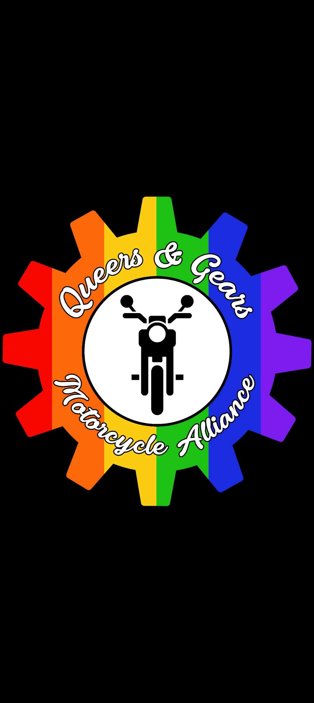 Queers and Gears Motorcycle Alliance logo